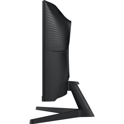سامسونج أوديسي G5 S27CG552EM شاشة ألعاب منحنية 27 بوصة دقة QHD تقنية VA تردد 165Hz FreeSync زمن استجابة 1 مللي ثانية – ثلاث سنوات ضمان من المستورد الرسمي، اللون الأسود