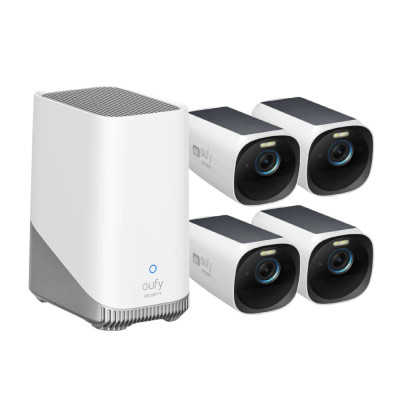 Eufy Security Camera Outdoor eufyCam 3 4+1 Kit 4K White & Black
