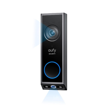 Eufy Smart Video Doorbell Video Doorbell E340 White & Black