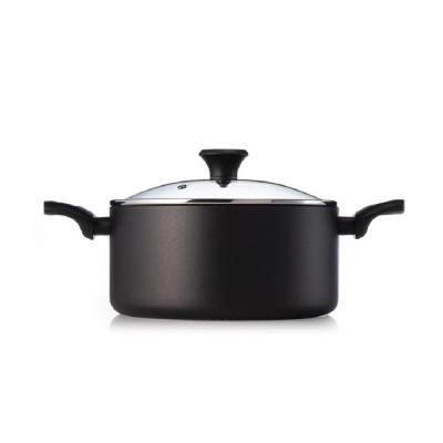 Food Appeal Casserole 20Cm 2.8Liter Everyday Plus Series, Black Color.