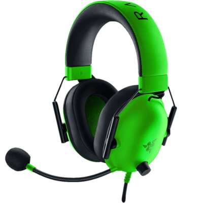 Razer BlackShark V2 X 3.5mm Wired Gaming Headphones - 2 Years Official Importer Warranty - Color: Green