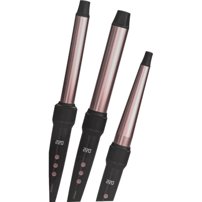 Bellezza professional 3-in-1 ceramic hair curler BZA-3IN1CURL-BLK-IS Curling Wand – with official importer warranty.