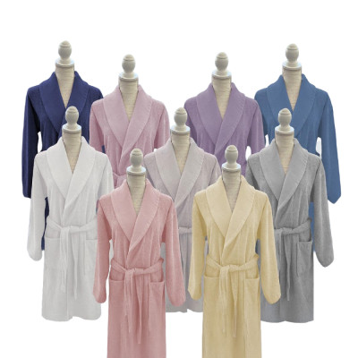 Well Cotton Bathrobe Luxury Size S