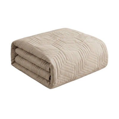 Well Summer Blanket Crystal Single 150x200 cm Beige