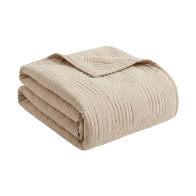 Well Summer Blanket Crystal Single 150x200 cm Sand