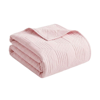 Well Summer Blanket Crystal Single 150x200 cm Pink
