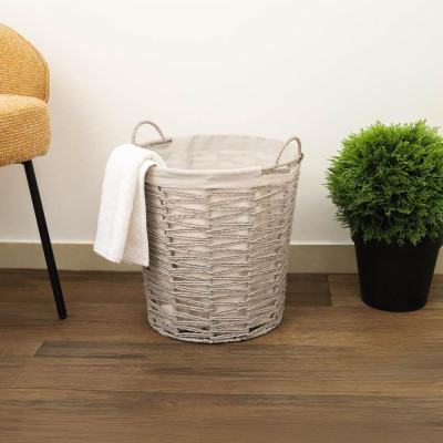 Well Basket BRISA 37x38x30 cm Grey