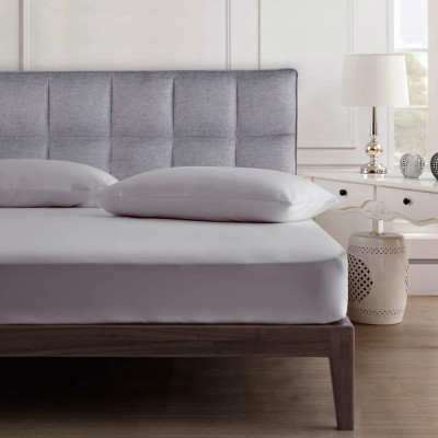 Well Bed Cover Summer MICROBASIC King 180x200+25 cm Grey