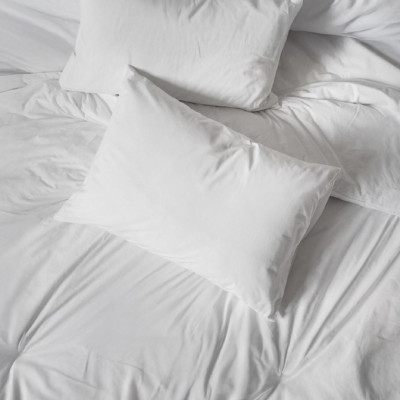 Well Bed Cover & Sheet Single Diamond 150x200 CM Ivory