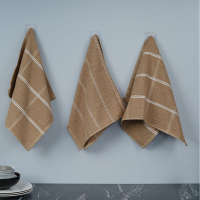 Well Kitchen Towels Set Valor Pacific 45x70 CM Beige