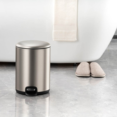 Well Trash Bin STELLA 5 Ltr Tungsten Steel