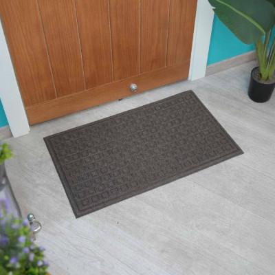 Well Mat Door Brown 45x75 CM