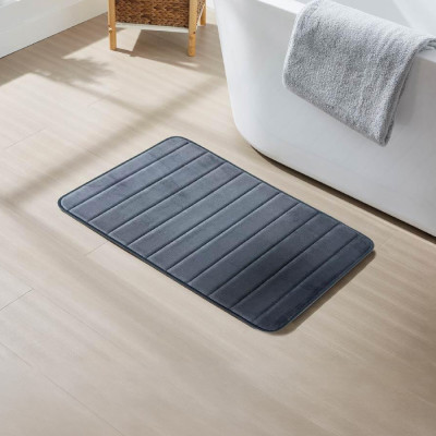 Well Bathroom Mat STEPS 50x80 cm Blue