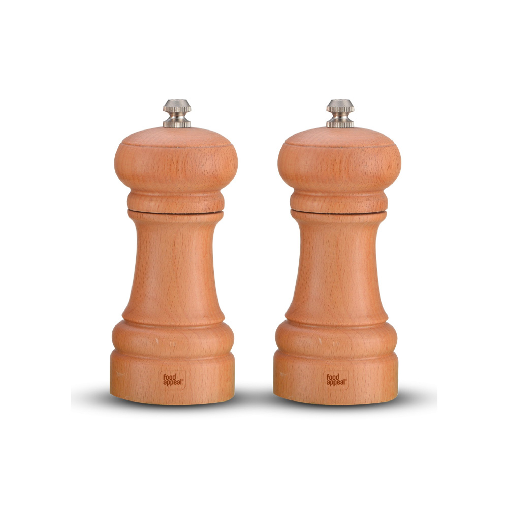 فود أبيل طقم مطاحن 2 قطع (Natural)