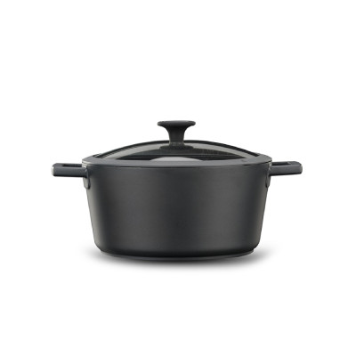 Food Appeal Casserole BLACKBERRY Series 28 cm, Black.