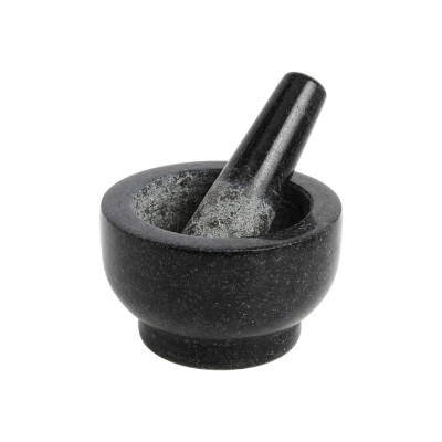 Food Appeal Mortar & Pestle, 13cm, Granite Color.