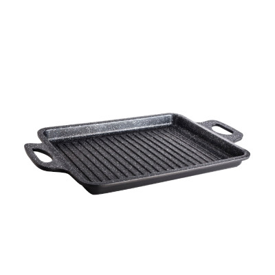 Food Appeal Grill Plate 27*33Cm Black Color