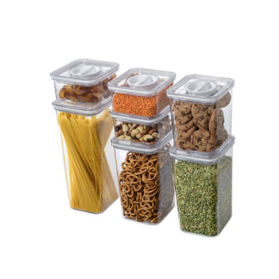 Food Appeal Storage Container Set 7 Pcs, Clear
