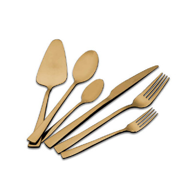 Food Appeal Cutlery Set CRYSTALYN FLAT 61 Pcs Gold