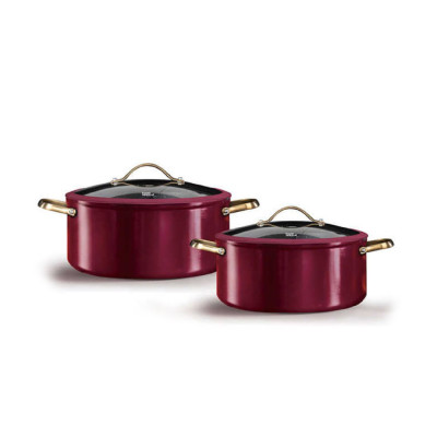Food Appeal Cookware Set 4PCS REGAL 20cm+24cm Bordeaux