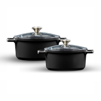 Food Appeal Cookware Set MAESTRO 4 Pieces Black