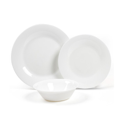 Food Appeal Dining Set White Moon 18 Pcs White