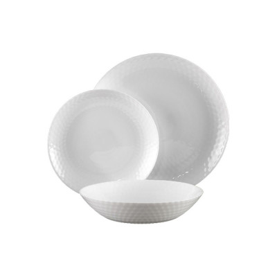 Food Appeal DIAMOND Dining Set 18 Pcs, White