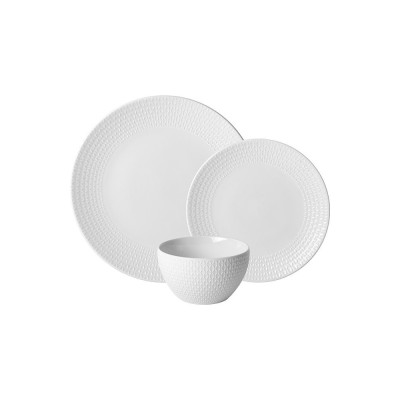 Food Appeal KITE Dining Set 18 Pcs, White