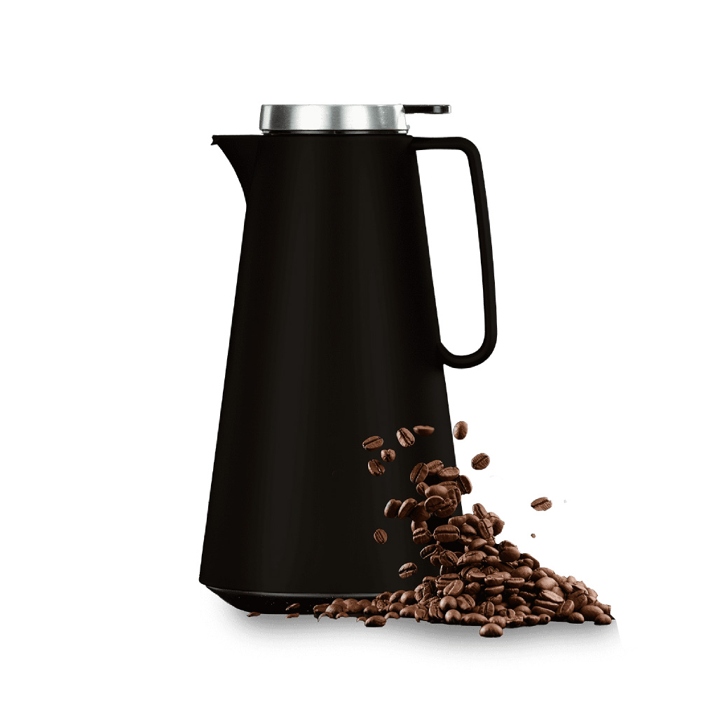 فود آبيل ثيرموس Coffee Collection Conic سعة 1 لتر لون أسود