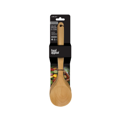 Food Appeal Salad Spoons Set BOTANIC 
