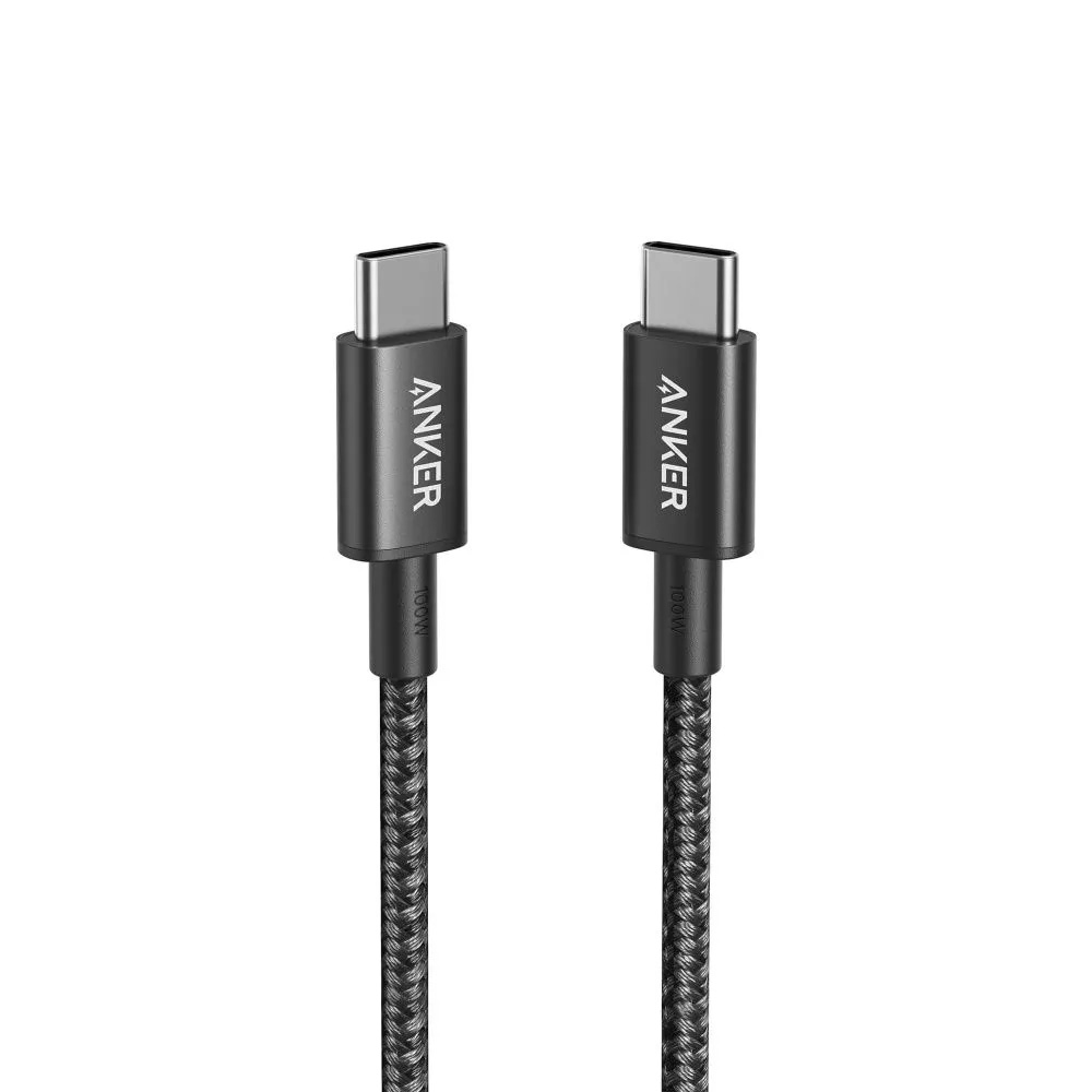  أنكر كابل نايلون USB-C إلى USB-C (1 متر) 