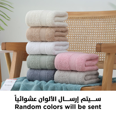 Well Cotton Towel VALOR BRONZE 90x145 cm, Random Color