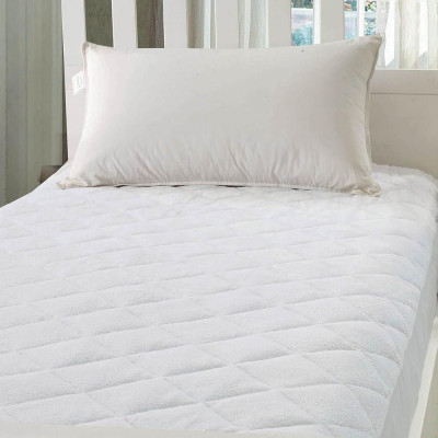 Well Mattress Cover LUXURY Single Size 90x200+30 cm, White