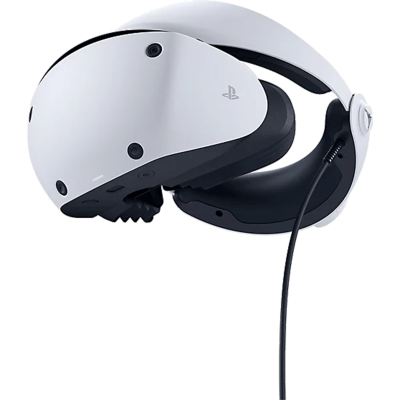  سوني بلايستيشن VR2 مجموعة نظارات الواقع الافتراضي – سنة ضمان من المستورد الرسمي – اللون أبيض 