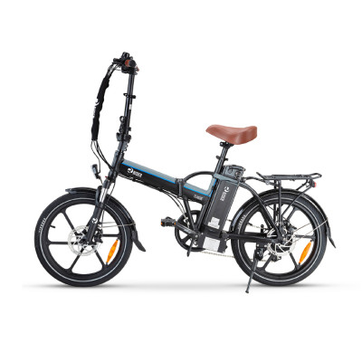 Rider Bicycle Electric CLASSIC, 48V, Tire Size 20/2” Black/Grey.