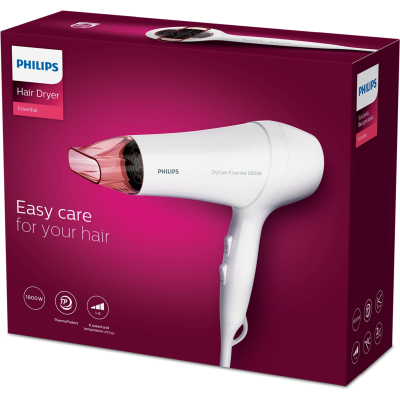 فيليبس BHD017/40 DryCare Essential مجفف شعر - سنتان ضمان من المستورد الرسمي