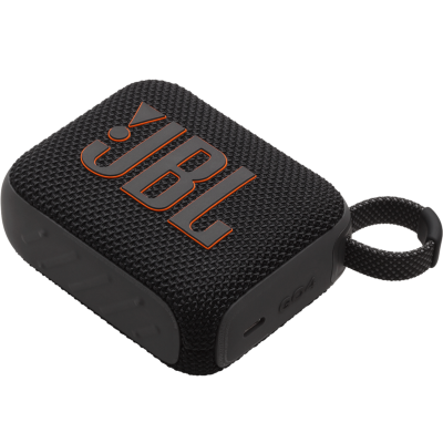 سماعة JBL GO 4 لاسلكية بمعيار IP67 وبقوة 4.2 واط – اللون الأسود، ضمان لمدة سنة من المستورد الرسمي