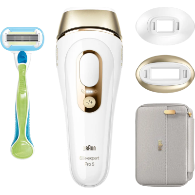 Braun IPL5 Silk-Expert Pro PL5152 Permanent Hair Removal Device - Two Years Warranty by Official Importer