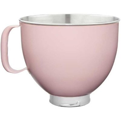 KitchenAid 4.8L Stainless Steel Bowl, Pink