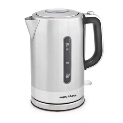 Morphy Richards Electric Kettle, 1.7L Capacity, 2200W, Stainless Steel