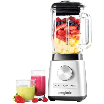 Magimix 4-in-1 Professional Blender, 1300W, 1.8L, Silver/Black
