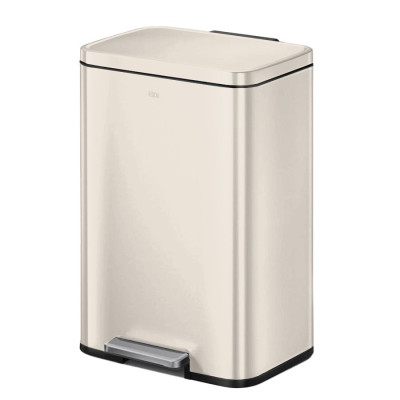 Food Appeal EKO Trash Bin, 50L, MADISON Series, Vanilla Stainless Steel