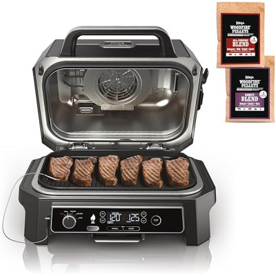 Ninja Woodfire Pro XL Electric Outdoor Model OG853, Black