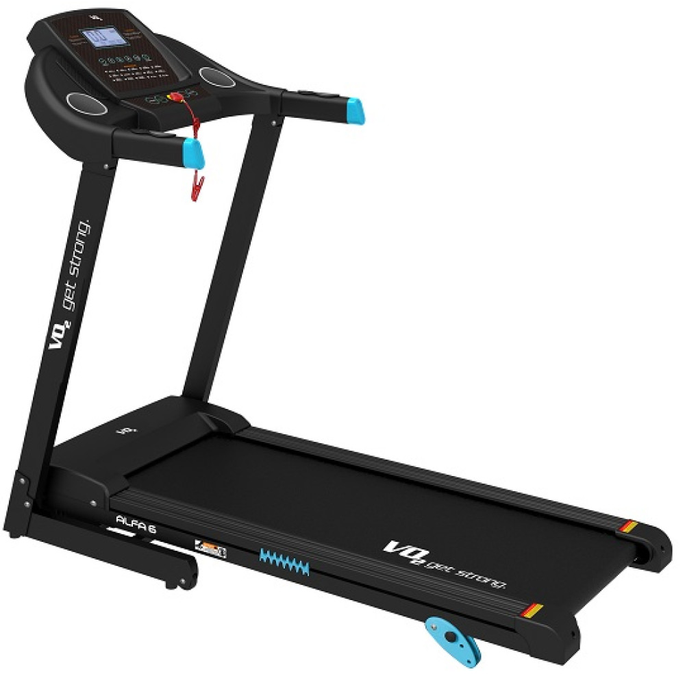 Vo2 جهاز ركض، 15 برامج تدريبية، أسود