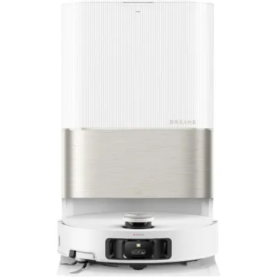 Dreame X50 Robot Vacuum Cleaner, 20,000Pa Suction Power, Wet & Dry Cleaning, White