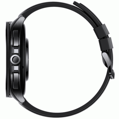شاومي ساعة ذكية pro 2 مزودة بنظام Google Wear OS بحجم 1.43 إنش، اسود