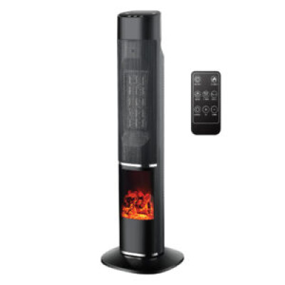 Tayio Vertical Heater, 2000W, Black
