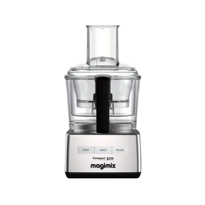Magimix 6-in-1 Food Processor, 10 Attachments, 650W, Silver