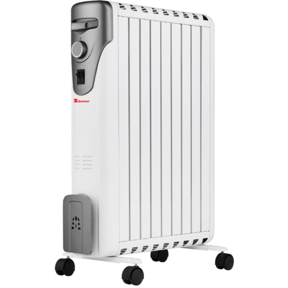  ردياتير محمي بدون زيت 9 اضلاع Selmor SE-7596 - ضمان المستورد الرسمي 