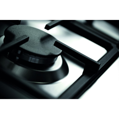  Glem Gas Oven Free Standing 4 Burners, Size 60*60 Cm, Capacity 65 Ltr, Stainless Steel. 